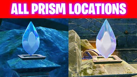 Go to the ground level and round to the west side of the building and you should see an exclamation point icon on your map and on. . Where to bring the prism in fortnite